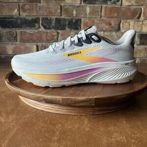 Brooks Ghost 17 Oyster Apricot Pink Road Running Women's 9 Shoes Sneakers